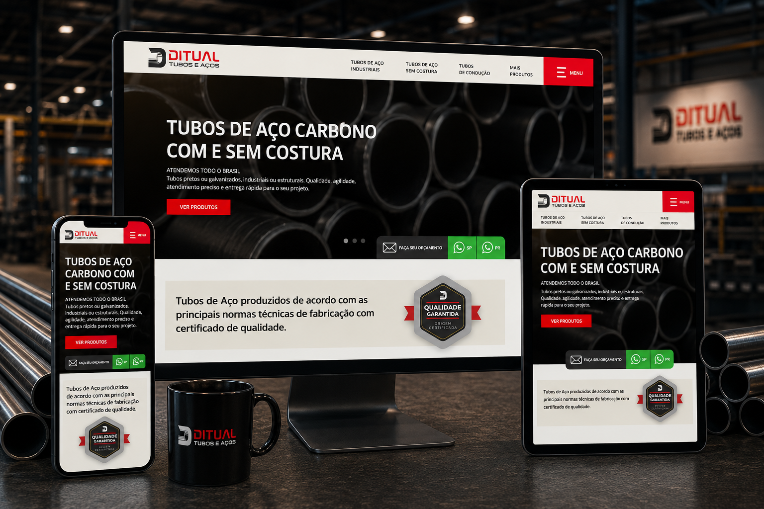 Website e presença digital